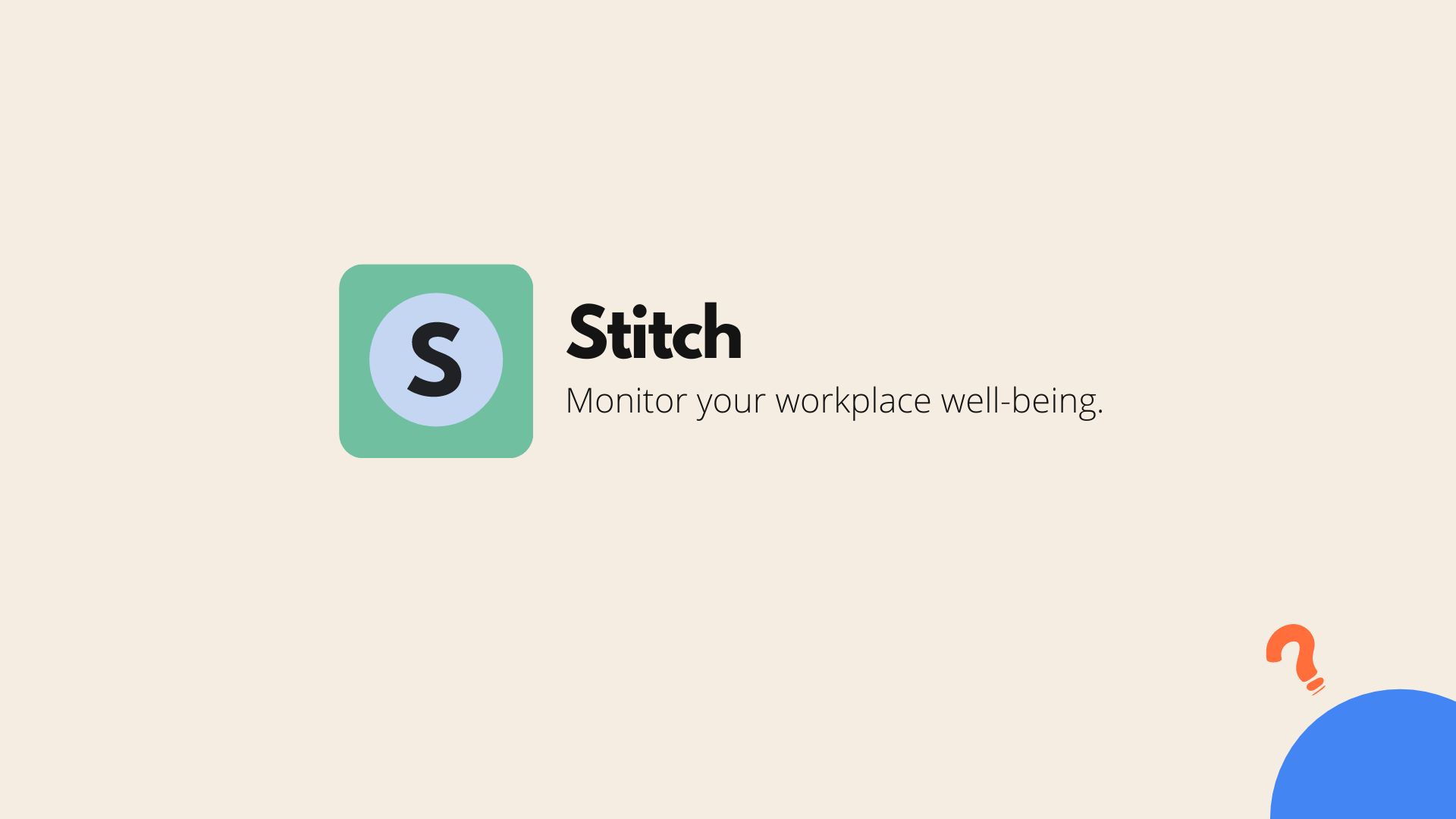 Stitch - Office Wellbeing
